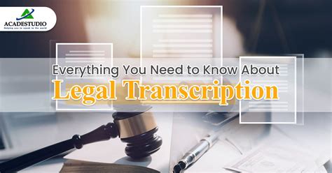 Legal Transcription .